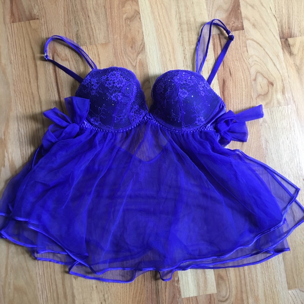 Victoria’s Secret Blue Purple Lingerie